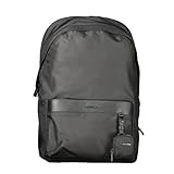 Calvin Klein Schwarz Herren Rucksack CK EST. NYLON ROUND BP+CASE, schwarzes, Einheitsgröße