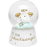 Sheepworld Traumkugel Motiv 'Engel' | Schneekugel, Glas, Polyresin, Motivdruck | Geschenk Kommunion, Firmung | 47239