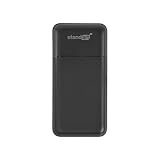 standart | Powerbank USB C, Micro USB, 2xUSB | Powerbank Fast Charging | Power Bank 20000mh | Portable Charger mit LED-Anzeige | Schnelllade Powerbank Outdoor | Schwarz