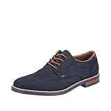 Rieker Herren 13500 Derbys, Blau, 44 EU