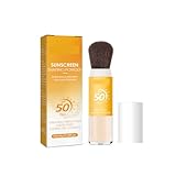 Mineral Sunblock Setting Powder,Sunscream Shaping Powder,Sunscreen Setting Powder,SPF 50 PA++,Perfection Matte Finish,Lasting Oil Control,Lightweight Breathable,for All Skin Types (1 Stk)