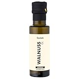 Walnussöl – Kaltgepresst & 100 % naturrein | Nussiges Speiseöl reich an Omega-3 | Für Salate, Saucen, Gemüse & Desserts | Aus geschälten Walnüssen