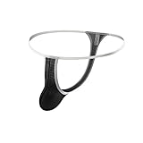 Boxershorts Herren Dessous Oranger Männer Thong String Brazilian Blickdicht Elastisch Slip Mit Geformten Suspensorium