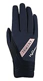 Roeckl Sports Reithandschuh WAREGEM, Turnier Winter Handschuh, Schwarz/Kupfer 6.5