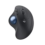 Logitech ERGO M575S kabellose Trackball-Maus, kabellose...