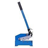 Loobiiny Manueller Metallschneider,Blechhebelschneider,Handplatte Schere FüR Max 6mm Metallplatte,Hebelschere Blechschere 200mm