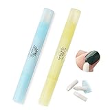 2x Nagellackkorrekturstifte Nail Art Auffüllbare Nagellackentferner Entfernung Stifte mit Baumwollköpfen Maniküre Corrector Pen DIY Stifte, 6 Austauschbare Ersatzspitzen fuer Manikuere Nagel