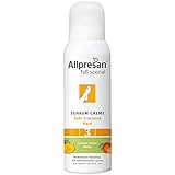 Allpresan Fuß spezial Nr. 3 Schaum-Creme mit Mango Duft - Fußcreme für sehr trockene Haut - Zur täglichen Fußpflege sehr trockener Füße - 125 ml