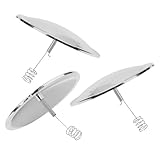 Vibsky Solar-Feueranzünder für den Außenbereich, Parabolspiegel für Camping, Überleben, wasserdicht und winddicht, 9,6 cm x 9,6 cm, 3 Stück