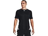 Under Armour Iso-Chill Herren Trainings-T-Shirt, Schwarz-Weiß, Klein