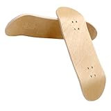 KOMBIUDA 2 Stück Professionelle Griffbretter Zubehör Für Finger-Skateboards Finger-Skateboard-DIY-Werkzeug Mini-Finger-Skateboard-Decks Aus Holz DIY-Skateboards-Teil Ahorn