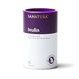 Sanatura Inulin – 250 g Inulin Pulver – vegan und glutenfrei – Ballaststoff aus der Chicorée-Wurzel