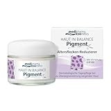 Haut in Balance Pigment Altersflecken-Reduzierer Tagespflege | Mit LSF 20 | Bei zu Überpigmentierung neigender Haut | Von medipharma cosmetics | 50 ml