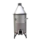 Hobo Kocher Rocket Stove Robuste Struktur und Große Kapazität Geeignet zum Heizen und Isolieren von Gärten Campingplätzen Gewächshäusern und Werkstätten