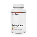 GymBeam Beta-Glucan Kapseln - 1000 mg Beta-Glucane aus Bierhefe (Saccharomyces cerevisiae) pro Tagesdosis, Polysaccharide, 100% vegan, nützliche Ballaststoffe für wohltuende Wirkung, 90 caps