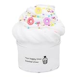 Fluffy Shleim Kinder,Geschenk Mädchen Jungen Spielzeug,DIY Slime weich und dehnbar Geschenk zum Stressabbau für Jungen und Mädchen Party Favor (H)