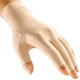 FREETOO Kompression Arthrose Handschuhe Damen Herren, Bequeme Kompressionshandschuhe Fingerlos für Arbeit Schlafen Sport, Medizinische Rheuma Handschuhe Wärme für Arthritis Karpaltunnel Schwellungen