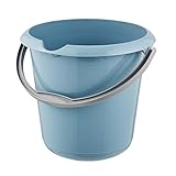 keeeper Eimer mit integrierter Mess-Skala und ergonomischem Griff, 10 l, Mika, Nordic Blue