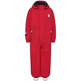 LEGO Jungen OVERALLS Lwjipe 701 - Snowsuit, Rot, 140