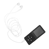 Musikspieler musikplayer Music Player Verlustfreier Player Tragbarer Player USB-Player digitaler MP3-Player USB-MP3-Player verlustfreier mp3-player Acrylspiegel Black UKCOCO