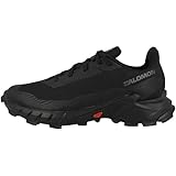 Salomon Alphacross 5 Herren Trail-Laufschuhe, Starker Grip, Anhaltender Komfort, Vielseitige Performance, Black, 43 1/3