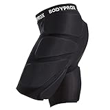 Bodyprox Gepolsterte Schutz-Shorts für Snowboards, Skate...