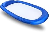 Best Sporting Aufblasbare Wasserhängematte Mesh Mat I Luftmatratze mit Netz | Pool Lounge Float I Sommer-Spaß für Erwachsene I Max. Benutzergewicht 100 kg (Blau)