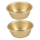 CLISPEED 2 Stück Weinschalen Campingschalen Große Dekorative Kleine Schalen Suppenschalen Stahl Wiederverwendbare Wasserschalen Makgeolli Schalen Camp Schalen Praktische