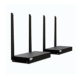 Marmitek 4K Drathlose HDMI Extender TV Anywhere Wireless 4K - 4K60 - Ultra HD - Flächendeckendes Bereich - Infrarot Rückgabefunktion - USB Tastatur und Maus Unterstützung
