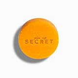 PIN UP SECRET - Secret Booster d'Éclat - Feste Gesichtsmaske mit Ziegenmilch & Kurkuma - Reinigend & entzündungshemmend - Beseitigt Mitesser - Alle Hauttypen - 30 gr.