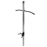 GORILLA SPORTS® Kabelzug - für Kraftstation, Länge 173 cm, 30mm, bis 50 kg Belastbar, Chrom - Seilzug, Latzug, Kabelzugturm, Latzugstange, Latzugturm, Kabelzugstation