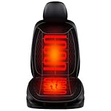 Möge Auto Sitzauflagen Winter Pkw Sitzauflage Universelles Sitzkissen Sitzmatte Sitzpolster Autositz Auflage Mit Voller Rückenlehne Autositzbezüge(Black,1)