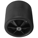 Yardenfun Rollhocker Rad für Gartenhocker Robustes Tragbares Gummirad Leichtlaufend Geeignet für Garten und Landwirtschaftseinsatz