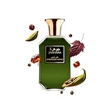 Jawhara Collection Amberwood Nomad Unisex Eau de Parfum, lebhafter Amber-Fougère-Duft mit warmen, harzigen und holzigen Noten, langanhaltender Duft für jeden Anlass, 100 ml