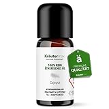 NEU! Kräutermax Cajeput ätherisches Öl | Ätherisches Öl Cajeput für Diffuser, Sauna und vieles mehr | Duftöl Cajeput | Naturreines ätherisches Öl Cajeput | Cajeputöl ätherisch | 1 x 10 ml