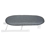 Ciieeo Ironing Board small faltbrett Bügelbrettzubehör Desktop-Zubehör Bügelbrett im Wohnheim Falten Bügelmatte Ärmel Bügelbrett Mini-Klapp-Bügelbrett Haushalt Bügeltisch Reisen Stahlrohr