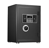 tresor feuerfest Heimtresore mit digitaler Tastatur, großer Diebstahlschutz-Safe, Dual-Alarmsystem, for Geld, Schmuck möbeltresor