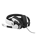 EPOS I Sennheiser GSP 301 Gaming Headset Kopfhörer, Geräuschunterdrückendes Mikrofon, Flip-to-Mute, Ergonomisch, Ohrpolster, Kompatibel mit PC Mac PS4 PS5 Xbox Series X Xbox One Nintendo Switch, Weiß