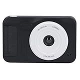 Digitalkamera, 1080P Kamera für Anfänger, 40 MP, 8 Fach Zoom, Digitale Videokamera mit Trageband, Anti Shake Autofokus, Selfie Kamera für Anfänger, Studenten, Teenager, (Black)