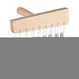 Chimes Percussion,8-Ton Holz Meditation Glocke - Massiv-Aluminium-Röhren Musikequipment mit Schlägeln für Indoor Schule Unterricht