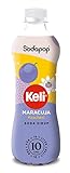 Sodapop Keli Sirup Maracuja, schnell & einfach zubereitet, 1 Flasche ergibt 10 L Fertiggetränk, 500 ml
