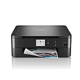 Brother DCP-J1140DW 3-in-1 Farbtintenstrahl-Multifunktionsgerät (Drucker, Scanner, Kopierer), Schwarz, 400 x 151 x 343 mm