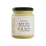 BEYELER® Dijon Mustard | Traditionell französischer Dijon Senf | Perfekte Balance zw. Schärfe und Tiefe | Sorgfältig ausgewählte Zutaten machen ihn zum Dijon Senf original | 250 ml Glas