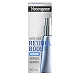 Neutrogena Retinol Boost Serum (30 ml), hoch wirksames Anti Aging Gesichtsserum mit Retinol, Myrtenblatt-Extrakt & Hyaluronsäure, leichte Gesichtspflege für jünger aussehende Haut