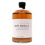 Grafschaft Mark Alte Marille Schnaps 1 x 0,7 L | 40% vol. Alkohol | milder Obstbrand, im Holzfass gelagert| mit voll fruchtigem Aroma von Aprikosen | hochwertiger Obstler