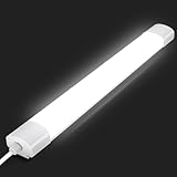 LED Feuchtraumleuchte 120CM, Deckenleuchte LED Röhre 36W...