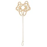 PartyKindom Schläger zur Staubentfernung Teppich-Werkzeug Staubreiniger Langgriff Duster handhaben Reinigung Teppich und Deckenschläger Teppich Duster Beater Langer Staubwedel Plastik Khaki