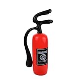 Fesnova Feuerlöscher Ballon, Kinder Feuerlöscher Spielzeug, Rot Feuerlöscher KinderSpielzeug, für Jungen und Mädchen Feuerwehr Ballon, Feuer Mottoparty, Halloween, 55cm X 11cm