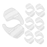 Operitacx 50 Paare Brillenhalter Brillenohrgriffe Ohrgitter Für Brille Brillenanker Sport Mit Brille Ohrgriffen Brillenohrhalter White
