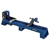 Einhell Drechselbank BT-DB 1000 (400 W, max. Drechseldurchmesser 300 mm, Spindeldrehzahl 890/1260/1760/2600 min-1,inkl. Zentrierspitze und Planscheibe, inkl. 5-tlg. Drechselbeitel-Set, Blau)